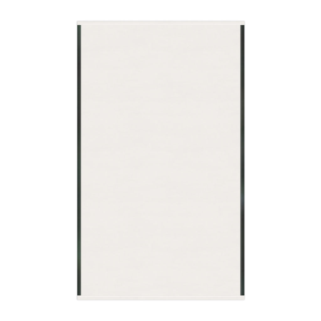 Parrot Kitchen Tea Towel — Pink Green Lorikeet Print Cotton Dish Towel