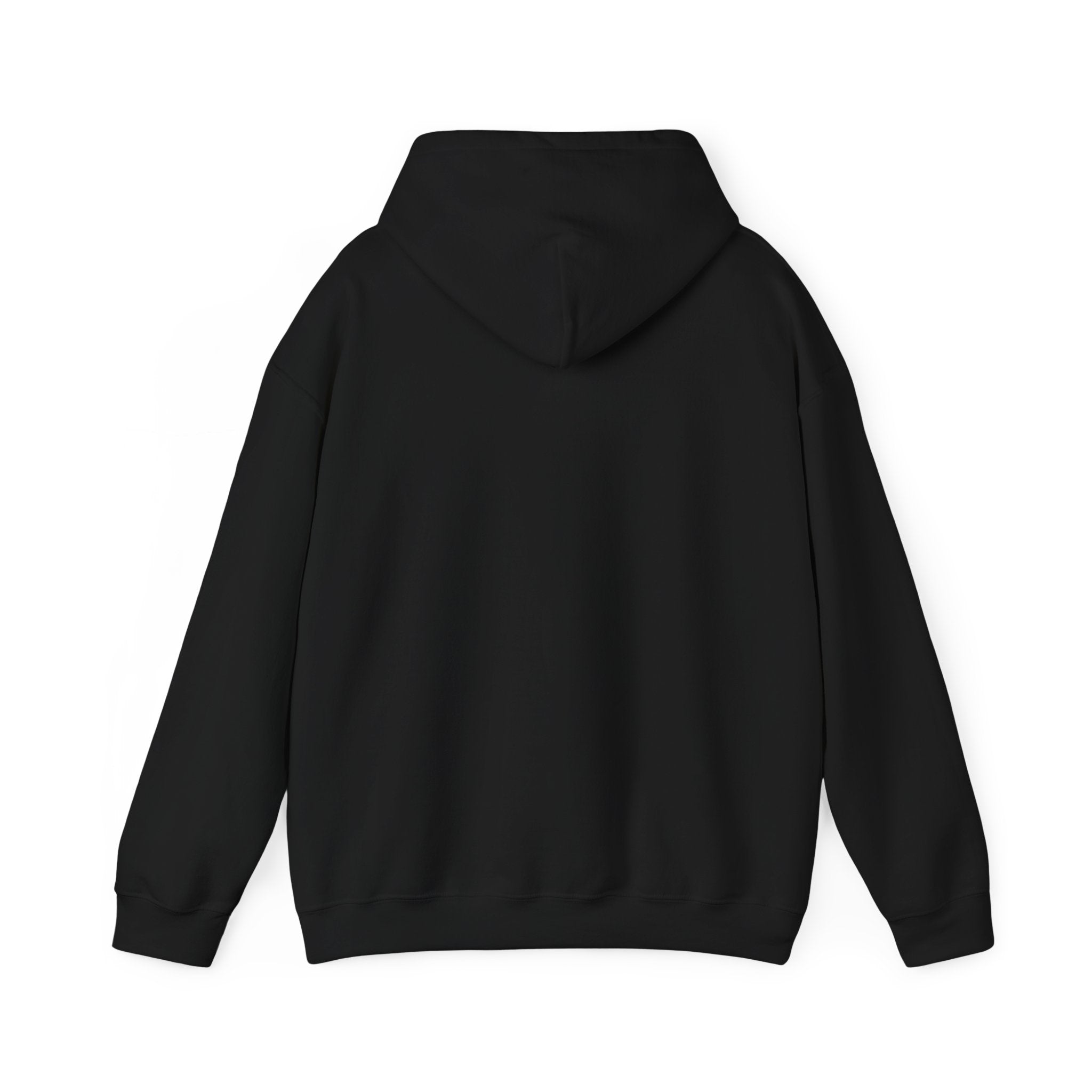 University Minimalist Hoodie — Clean Small-Center Text Campus Sweatshirt