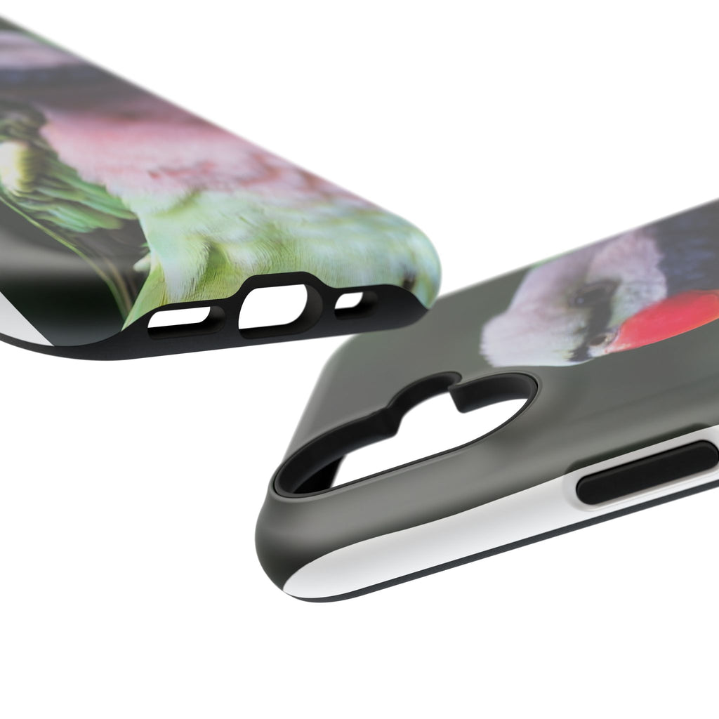 Parrot Portrait Impact Phone Case — Colorful Eclectus Bird Protection