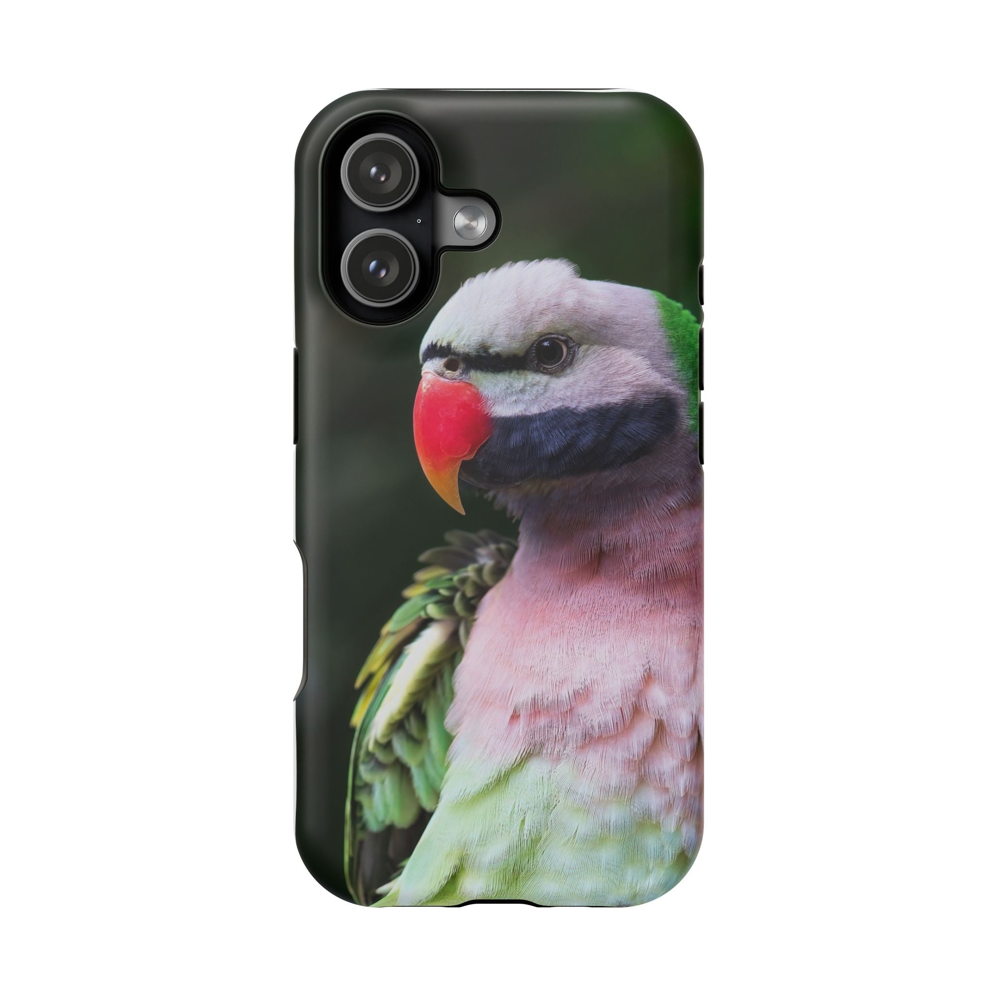 Parrot Portrait Impact Phone Case — Colorful Eclectus Bird Protection