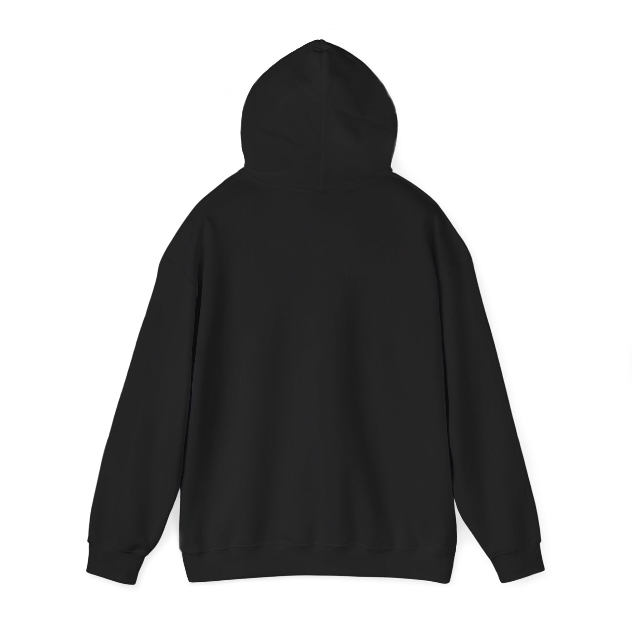 University Minimalist Hoodie — Clean Small-Center Text Campus Sweatshirt