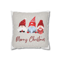 Christmas Gnome Pillowcase – Merry Christmas Spun Polyester Square Pillow Cover