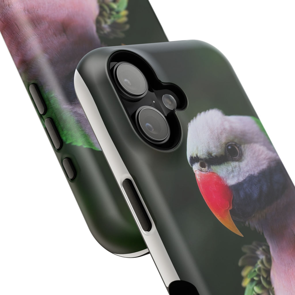 Parrot Portrait Impact Phone Case — Colorful Eclectus Bird Protection